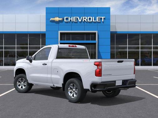 Summit White 2026 Chevrolet Silverado 1500 WT