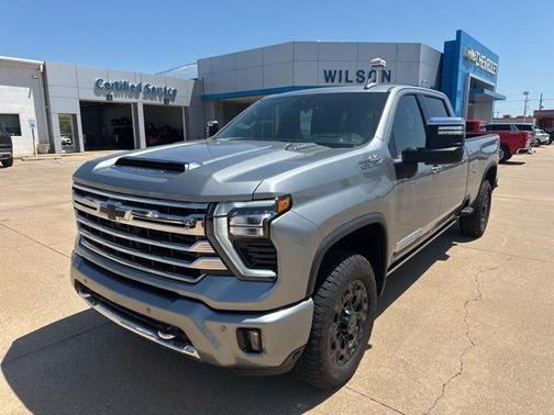 Sterling Gray Metallic 2025 Chevrolet Silverado 3500 High Country
