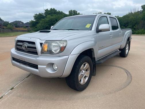 Silver 2010 Toyota Tacoma Double Cab Truck