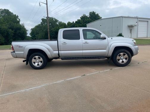 Silver 2010 Toyota Tacoma Double Cab