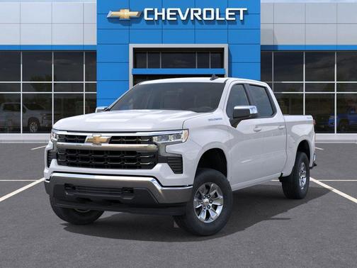 Summit White 2026 Chevrolet Silverado 1500 LT