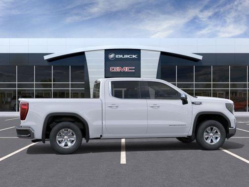 Summit White 2026 GMC Sierra 1500 SLE