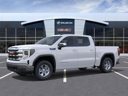 Summit White 2026 GMC Sierra 1500 SLE