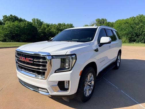 Summit White 2023 GMC Yukon SLT