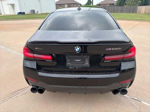 Black Sapphire Metallic 2021 BMW M550 i xDrive