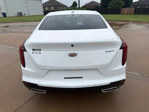 Summit White 2026 Cadillac CT4 Luxury