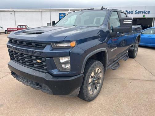Northsky Blue Metallic 2021 Chevrolet Silverado 2500 Custom
