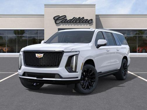 Vibrant White 2026 Cadillac Escalade ESV Sport