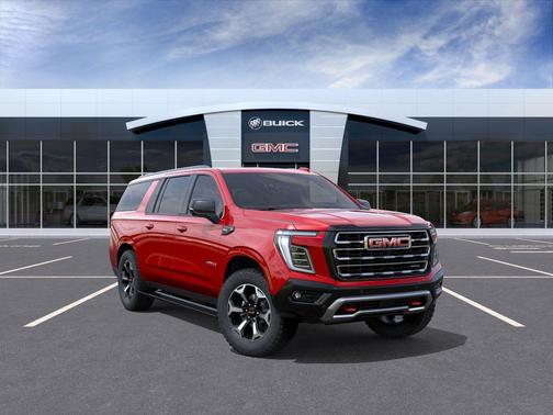 Volcanic Red 2026 GMC Yukon XL AT4