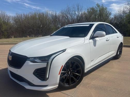 Summit White 2024 Cadillac CT4-V V-Series