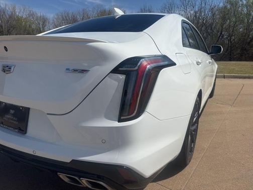 Summit White 2024 Cadillac CT4-V V-Series