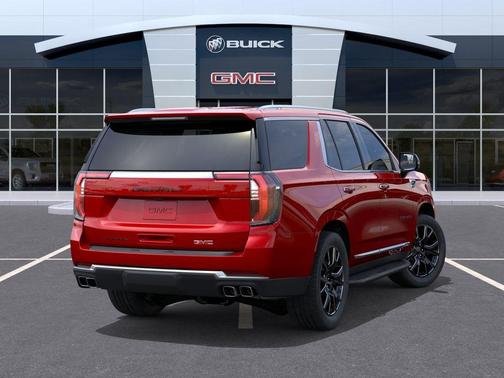 Volcanic Red 2026 GMC Yukon Denali