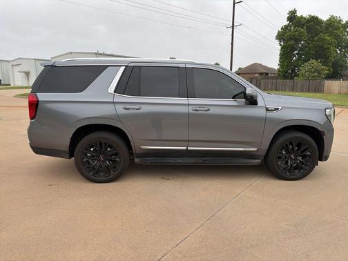 Satin Steel Metallic 2021 GMC Yukon SLT