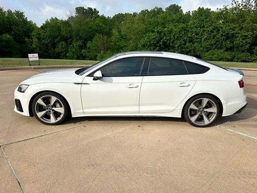 Glacier White Metallic 2021 Audi A5 45 S line Prestige