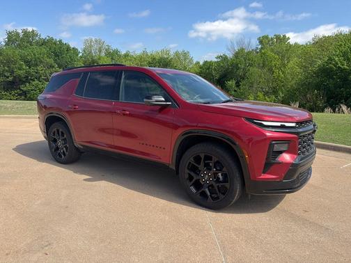 Radiant Red 2025 Chevrolet Traverse RS