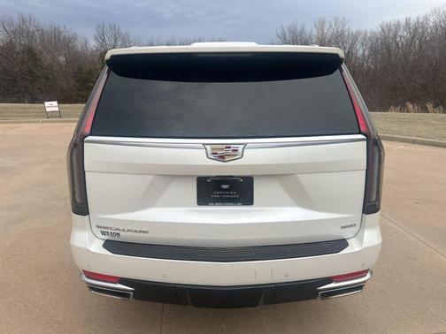 Crystal White Tri-Coat 2024 Cadillac Escalade Premium Luxury Platinum