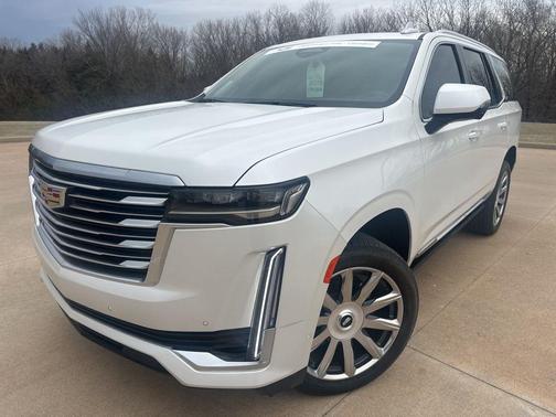 Crystal White Tri-Coat 2024 Cadillac Escalade Premium Luxury Platinum