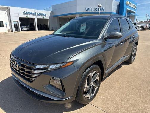 Portofino Gray 2022 Hyundai TUCSON SEL