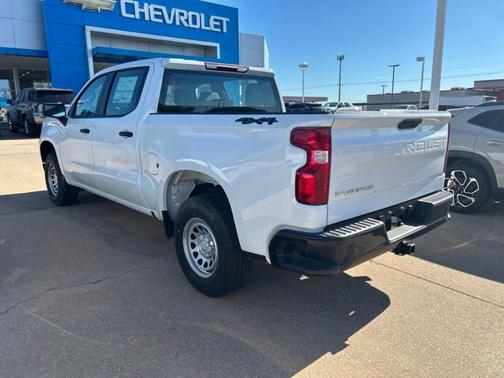 Summit White 2025 Chevrolet Silverado 1500 WT