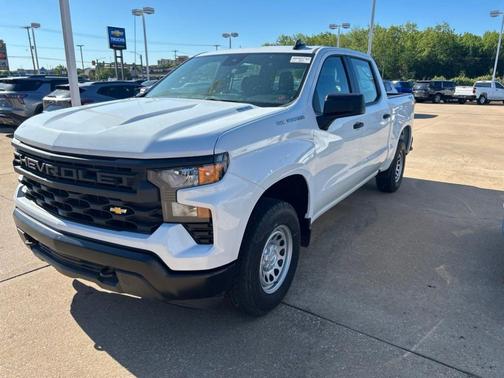 Summit White 2025 Chevrolet Silverado 1500 WT