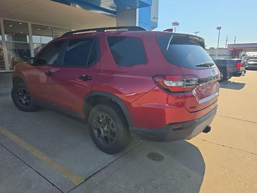 Red 2025 Honda Pilot TrailSport