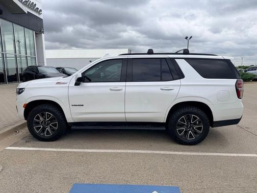 Iridescent Pearl Tricoat 2022 Chevrolet Tahoe Z71