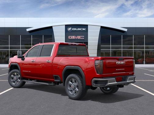 Volcanic Red 2026 GMC Sierra 2500 SLT