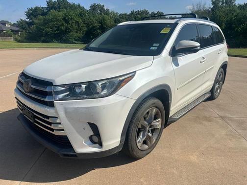 Blizzard Pearl 2018 Toyota Highlander Limited Platinum