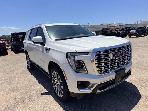 White Frost Tri-Coat 2025 GMC Yukon Denali