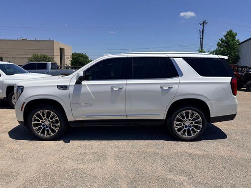 White Frost Tri-Coat 2025 GMC Yukon Denali