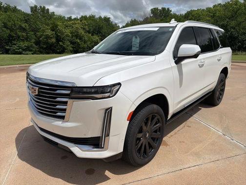 Crystal White Tri-Coat 2024 Cadillac Escalade Premium Luxury Platinum