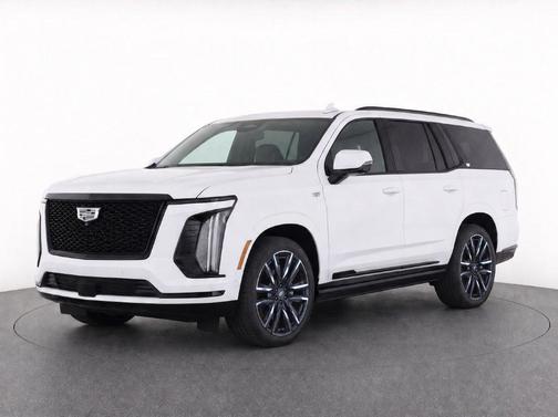 Crystal White Tri-Coat 2025 Cadillac Escalade Sport Platinum