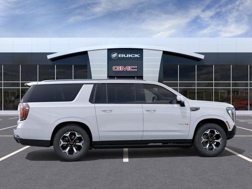 Summit White 2026 GMC Yukon XL AT4