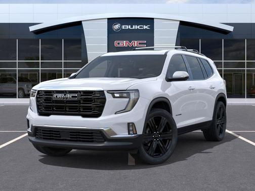 Glacier White 2026 GMC Acadia Elevation
