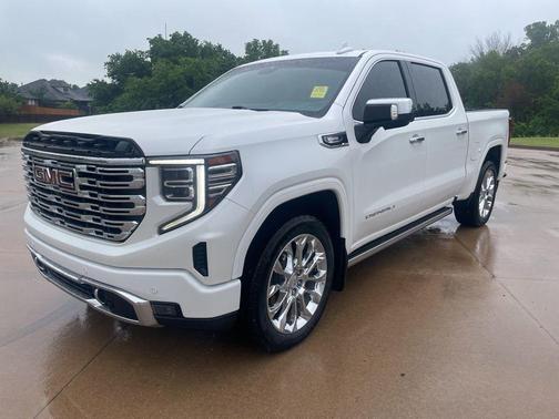 White Frost Tri-Coat 2024 GMC Sierra 1500 Denali