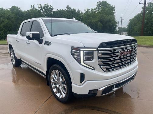 White Frost Tri-Coat 2024 GMC Sierra 1500 Denali