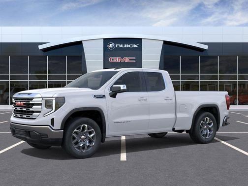 Summit White 2026 GMC Sierra 1500 SLE