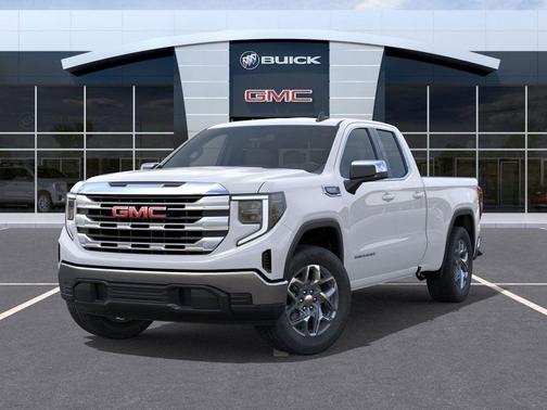 Summit White 2026 GMC Sierra 1500 SLE