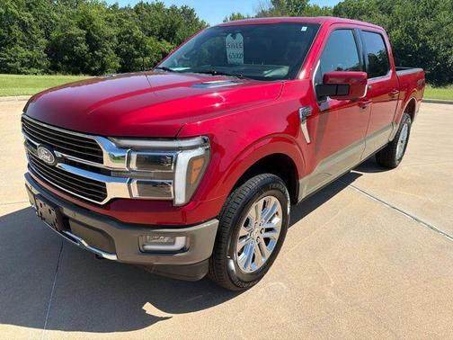 Rapid Red Metallic Tinted Clearcoat 2025 Ford F-150 King Ranch