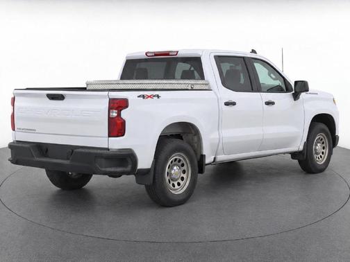 Summit White 2023 Chevrolet Silverado 1500 WT