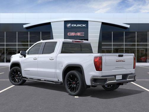 Glacier White 2026 GMC Sierra 1500 SLT