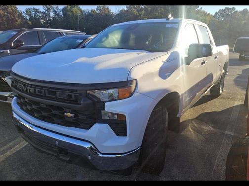 Summit White 2026 Chevrolet Silverado 1500 WT