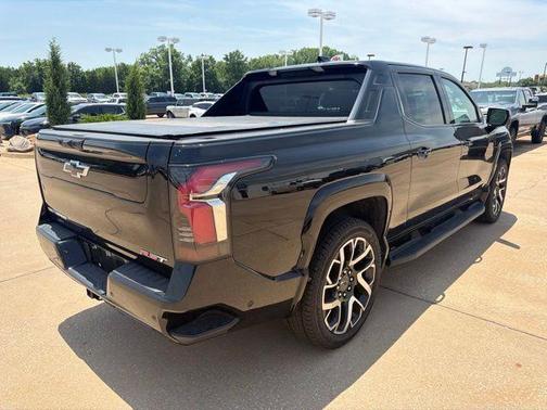 Black 2025 Chevrolet Silverado EV RST