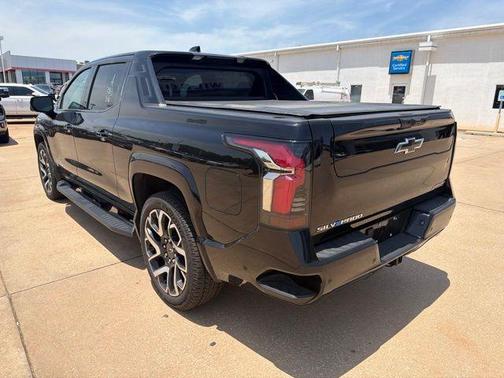 Black 2025 Chevrolet Silverado EV RST