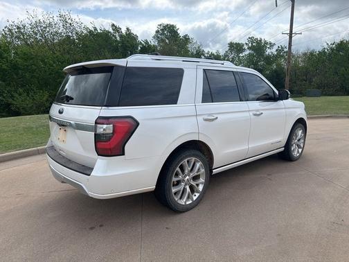 White Platinum Clearcoat Metallic 2019 Ford Expedition Platinum