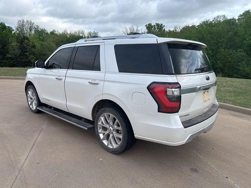 White Platinum Clearcoat Metallic 2019 Ford Expedition Platinum