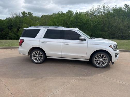 White Platinum Clearcoat Metallic 2019 Ford Expedition Platinum