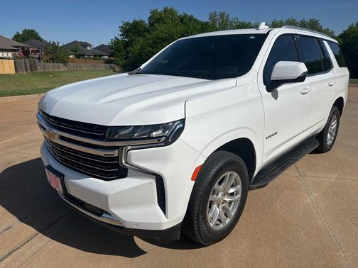 Summit White 2023 Chevrolet Tahoe LT