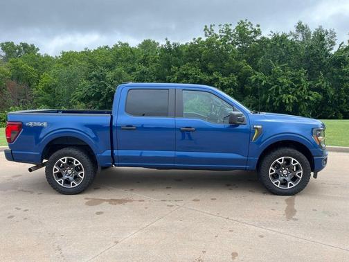 Blue Metallic 2024 Ford F-150 STX