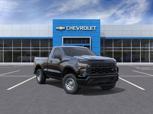 Black 2026 Chevrolet Silverado 1500 WT